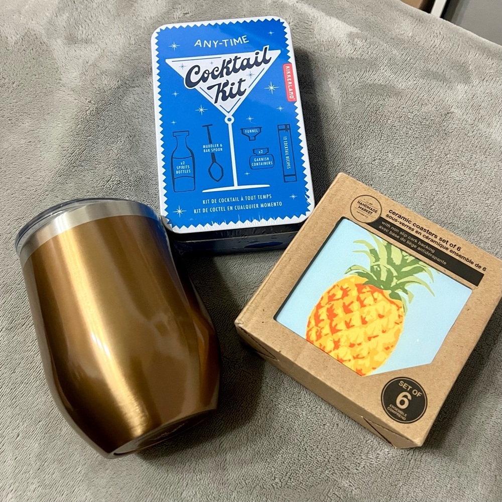 Bundle of 3 Drink-ware Items